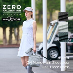 �y�{��5�̕t�����z�Z�[��30%�I�t �[���n���o�[�g���S���t ZERO HALLIBURTON GOLF | ZHG-W6S7b | ZH Monogram Sleeveless One-Piece Dress ���m�O�����������s�[�X ���f�B�[�X�E�F�A �t�ă��f�� �S���t�E�F�A 85221