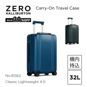 �y�{��0�̕t�����z�Z�[��30%�I�t �[���n���o�[�g�� ZERO HALLIBURTON |Classic Lightweight 4.0 | Carry-On Travel Case 32L �X�[�c�P�[�X �����Y �@���������� �_�u���L���X�^�[ �É��L���X�^�[ �L�����[�P�[�X 