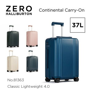 �y�{��0�̕t�����zMAX40%�I�t �[���n���o�[�g�� ZERO HALLIBURTON | Classic Lightweight 4.0 | Continental Carry-On 37L �X�[�c�P�[�X �����Y �@���������� �_�u���L���X�^�[ �É��L���X�^�[ �t�@�X�i�[ �R���`�l