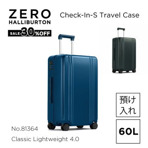 �y�{��0�̕t�����z�Z�[��30%�I�t �[���n���o�[�g�� ZERO HALLIBURTON | Classic Lightweight 4.0 | Check-In-S Travel Case 60L �X�[�c�P�[�X �����Y �a������ �_�u���L���X�^�[ �É��L���X�^�[ �t�@�X�i�[ TSA���b