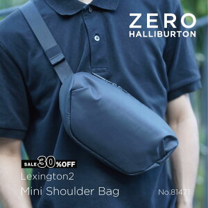 yŠXgAz Z[30%It V_[obO Y [no[g ZERO HALLIBURTON Lexington2 Mini Shoulder Bag ̓ JWA o 81471