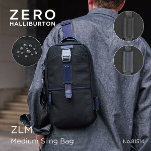 �y5�N���i�ۏ؁z�V�����_�[�o�b�O �[���n���o�[�g�� ZERO HALLIBURTON ZERO ZLM Medium Sling Bag �r�W�l�X�o�b�O �J�W���A���o�b�O ���� ��� ��v �c�^�o�b�O ���o���� 81514