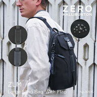 【5年製品保証】ショルダーバッグ ゼロハリバートン ZERO HALLIBURTON ZERO ZLM Large Sling Bag With Fl…