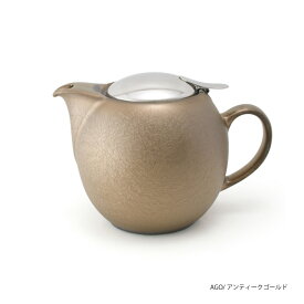 ユニバーサルティーポット5人用アンティーク・ジェラート・クラックルカラー[ZEROJAPAN]