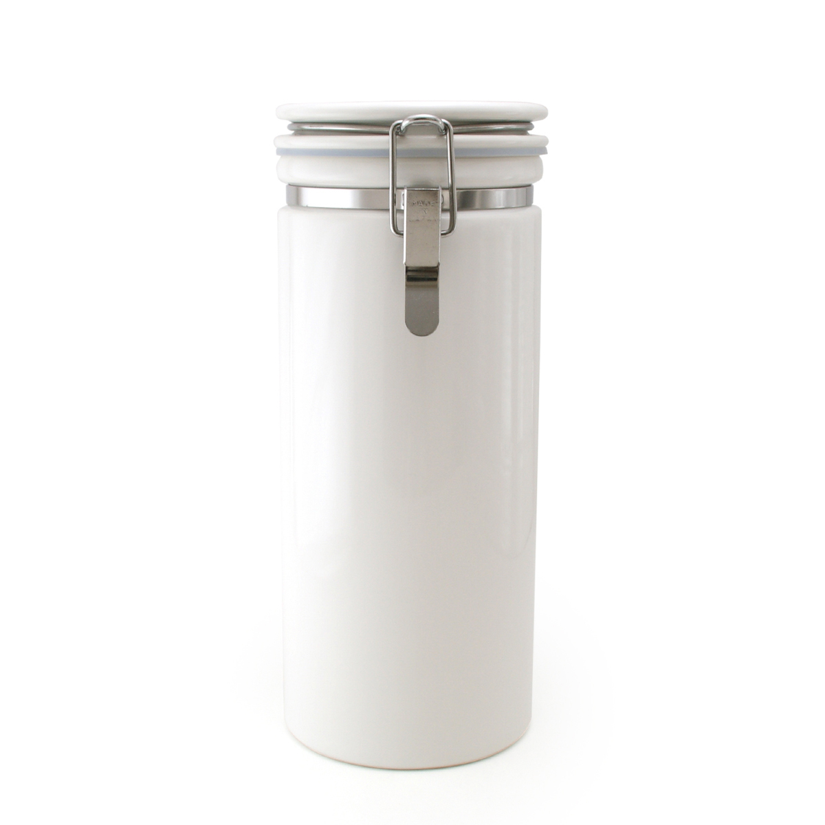 ゼロジャパン 日本製 陶製密封保存容器 迅速な対応で商品をお届け致します ZEROJAPAN コーヒーキャニスター340 爆安プライス ホワイト