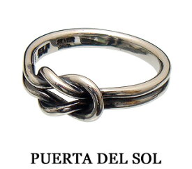 PUERTA DEL SOL（プエルタデルソル）【R975 シルバー】 ヘラクレス ノット リング(指輪)【ギフト包装_対応】