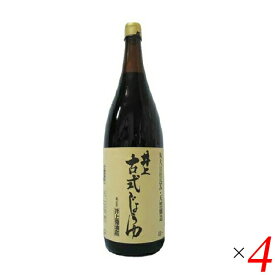 井上古式醤油 1.8L 4本セット