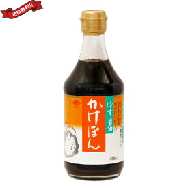 ぽん酢 ポン酢 ゆず チョーコー ゆず醤油かけぽん 400ml