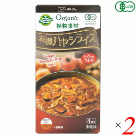 【お買い物マラソン！ポイント5倍！】ハヤシライス ルー ハヤシライスの素 創健社 植物素材 有機ハヤシライス 100g 2個セット 送料無料