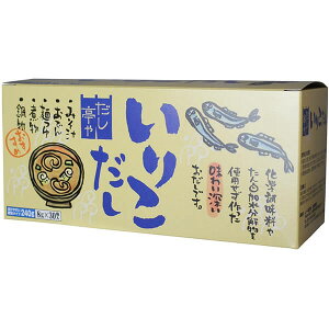 【マラソン限定!100円クーポン!学割2倍!】だし 出汁 だしの素 ムソー だし亭や・いりこだし〈箱入〉 8g×30