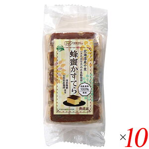 【マラソン限定!100円クーポン!学割2倍!】創健社 蜂蜜かすてら 5個 10個セット カステラ 国産 個包装