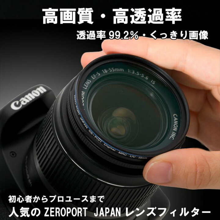 楽天市場】Nikon D5600 ダブルズームキット 用 レンズ保護フィルター 2 