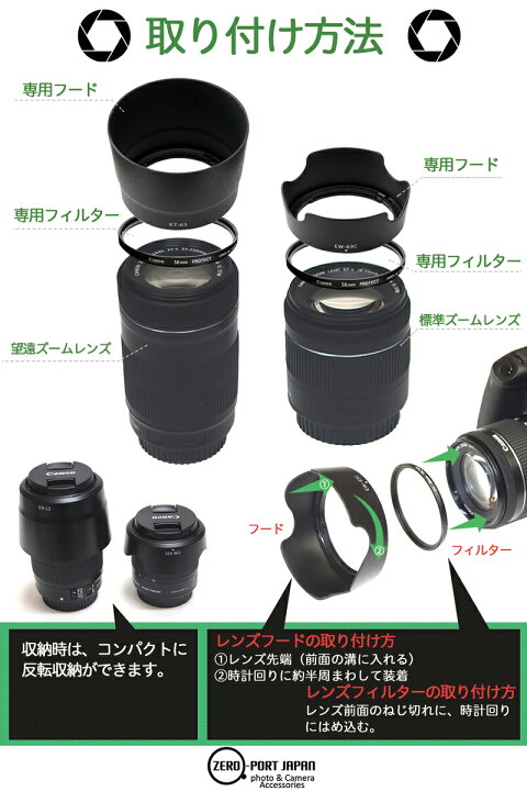 楽天市場】Canon EOS Kiss X10 X9i X9 X8i X7i ダブルズームレンズ  