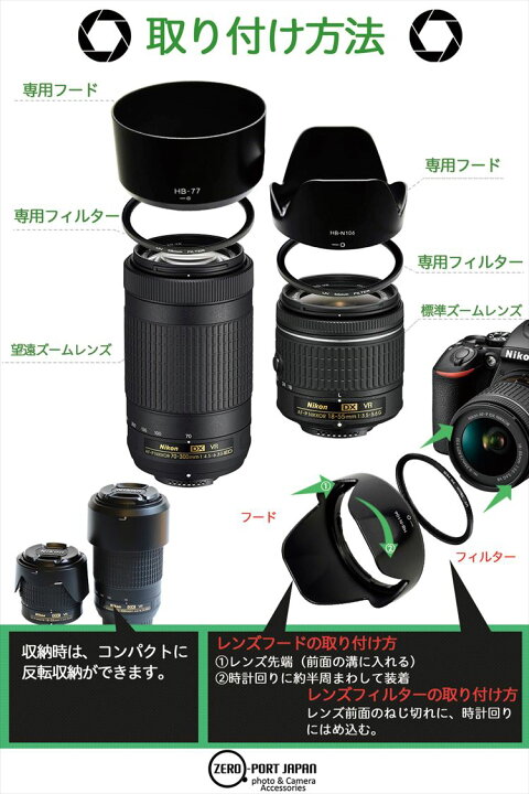 楽天市場】Nikon D3400 D5600 D5300 AF-P ダブルズームキット 用  