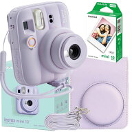 富士フイルム チェキ instax mini13 本体 フィルム1箱（10枚入） カメラケース［3点セット ドリーミーパ…