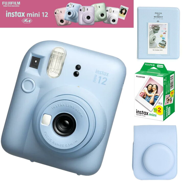 楽天市場】富士フイルム チェキ instax mini12 本体 フィルム20枚  