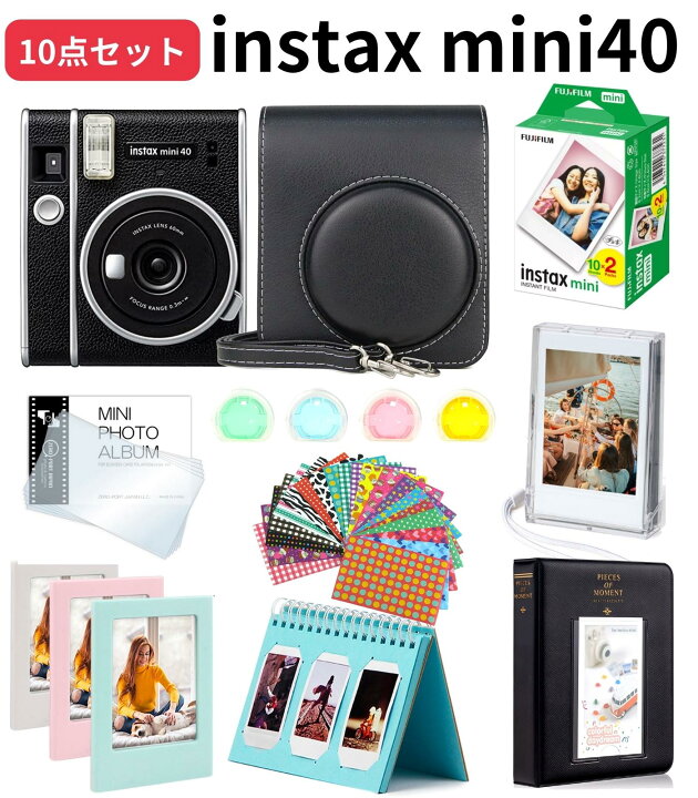 楽天市場】［10点セット］ 富士フイルム チェキ instax mini40 