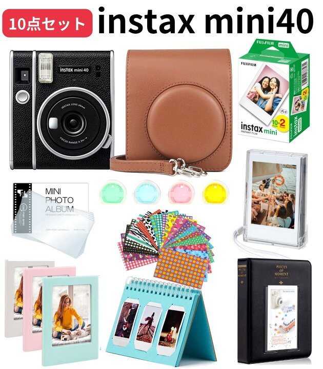 楽天市場】［10点セット］ 富士フイルム チェキ instax mini40 