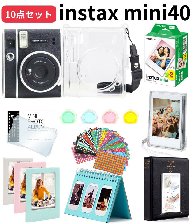 楽天市場】［10点セット］ 富士フイルム チェキ instax mini40 