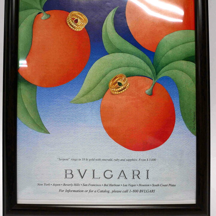 楽天市場】【中古】【非常に良い】 BVLGARI ブルガリ アートパネル 