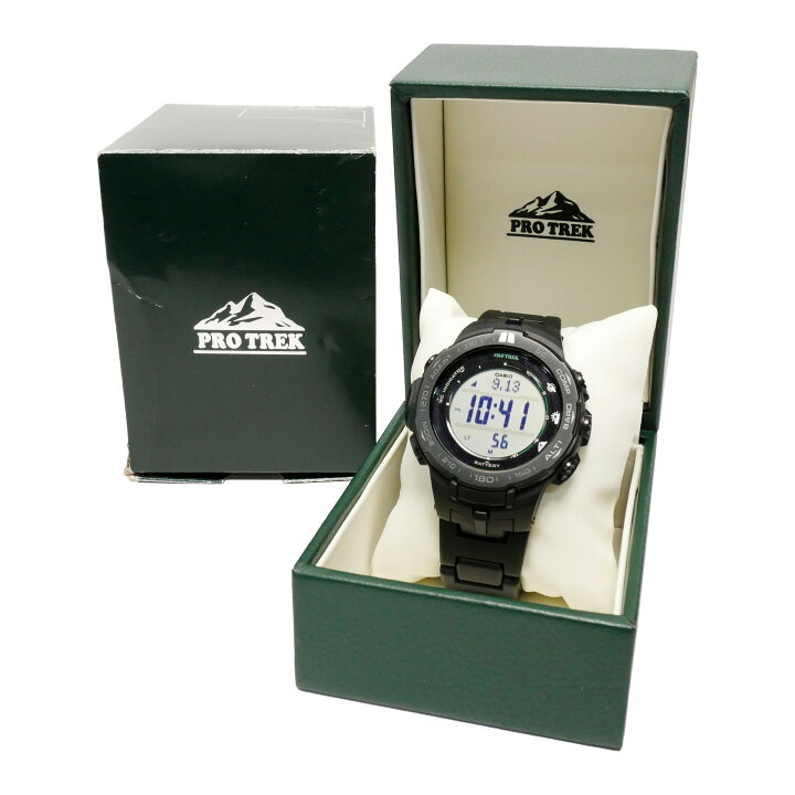 楽天市場】【中古】【非常に良い】 CASIO カシオ PROTREK プロトレック  