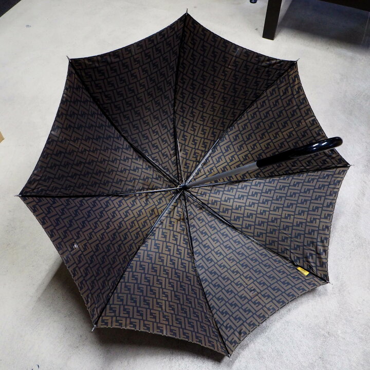 楽天市場】【中古】【良い】 FENDI フェンディ ズッカ 雨傘 長傘  