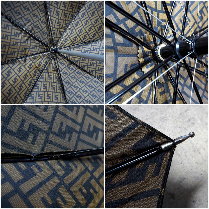 楽天市場】【中古】【良い】 FENDI フェンディ ズッカ 雨傘 長傘  