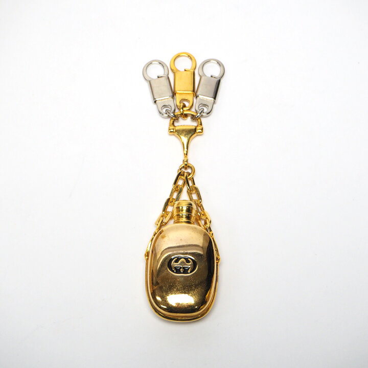楽天市場】【中古】【良い】 OLDGUCCI オールドグッチ 3連キーリング 