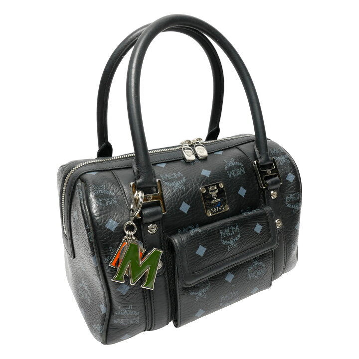 楽天市場】【中古】【良い】 MCM エムシーエム ミニボストンバッグ 