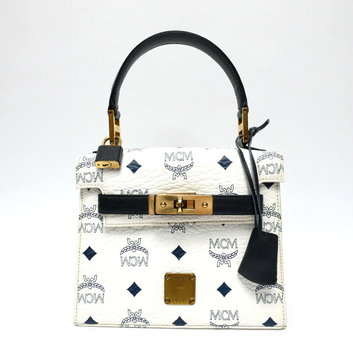 楽天市場】【中古】【非常に良い】 MCM エムシーエム ハンドバッグ 