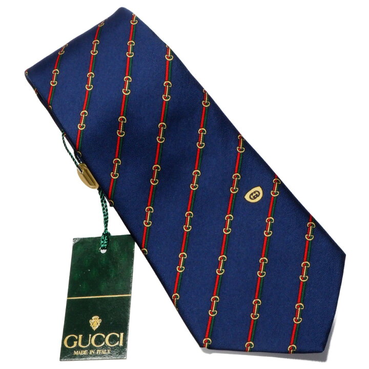 楽天市場】【中古】【ほぼ新品】 OLDGUCCI オールドグッチ ネクタイ  