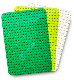 【楽天1位】レゴ ブロック デュプロ duplo 互換 基礎板 クラシック ベースプレート LEGO互換品 17×24ポッチ 3枚-5枚セット