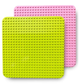 【楽天1位】 レゴ ブロック デュプロ duplo 互換 基礎板 クラシック ベースプレート LEGO互換品 24×24ポッチ 2枚-4枚セット