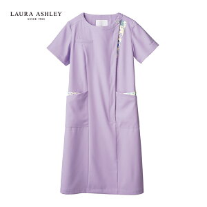 住商 モンブラン ナースワンピース半袖ラベンダー/アメリブルー LW411-83 SS S M L LL 3L 4L 5L 春夏対応 montblanc チームウェア ナース ドクター 医療 クリニック 介護 白衣 制服 機能性