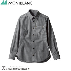 �Z�� �����u���� �V���c���p�����u���b�N�~�j�`�F�b�N BW2505-12 SS S M L LL 3L �I�[���V�[�Y���Ή� montblanc �`�[���E�F�A ���� ���H ���� �q��