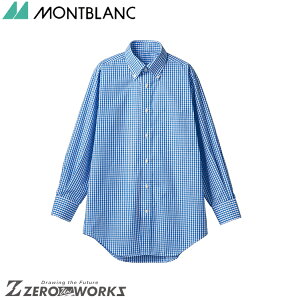 �Z�� �����u���� �V���c���p�����u���[�`�F�b�N CM2503-4 SS S M L LL 3L 4L 5L �I�[���V�[�Y���Ή� montblanc �`�[���E�F�A ���� ���H ���� �q��