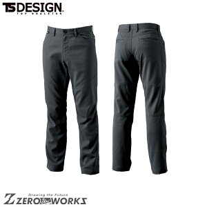TSデザイン AIRACTIVEメンズパンツ 8102 5L 6L オールシーズン対応 作業着 作業服 ユニフォーム タウンユース 機能性 アウトドア 藤和 TS ts ティーエスデザイン