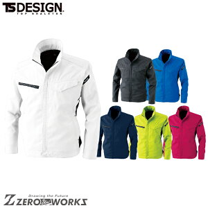 TSデザイン AIRACTIVEロングスリーブジャケット 8106 3L 4L オールシーズン対応 作業着 作業服 ユニフォーム タウンユース 機能性 アウトドア 藤和 TS ts ティーエスデザイン