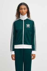 (AfB_XIWiX) adidas originals NVbN gbNgbv u] WPbg Xg[g W[W fB[X EB[ JUJ69 JX7852 WOMEN'S CLASSICS TRACK TOP AURORA IVY × WHITE