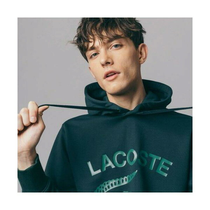 楽天市場】LACOSTE ラコステ ヴィンテージロゴパーカ スウェット 