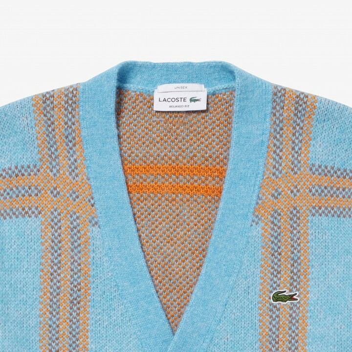 楽天市場】ラコステ LACOSTE ビッグタータンチェックジャガードV 