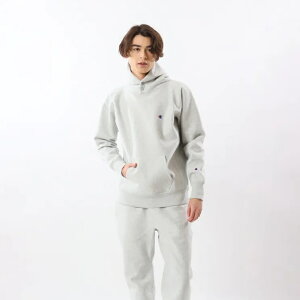 i`sIjChampion o[XEB[u t[fbhXEFbgVc vI[o[XEFbgp[J[ Xg[g Y C3-U123 040 MENS REVERSE WEAVE HOODED SWEATSHIRT SILVER GREY