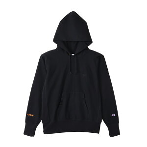 Champion �`�����s�I�� ���o�[�X�E�B�[�u �t�[�f�b�h�X�E�F�b�g�V���c �p�[�J�[ �X�g���[�g �h�� �ʋΒʊw �����Y MENS REVERSE WEAVE HOODED SWEATSHIRT C3-Y116 090 BLACK