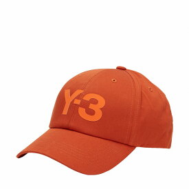 Y-3 ワイスリー ロゴキャップ ベースボールキャップ 帽子 ストリートファッション メンズ レディース ユニセックス LOGO CAP HM8335 ORANGE / FOXRED