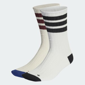 (�A�f�B�_�X�I���W�i���X) adidas Originals �v���~�A�� �~�b�h �N���[�\�b�N�X2���g �C�� �����Y ���f�B�[�X ���j�Z�b�N�X EWR34 IB9170 2 PAIRS OF PREMIUM MID CREW SOCKS CRYSTAL WHITE x WONDER WHITE