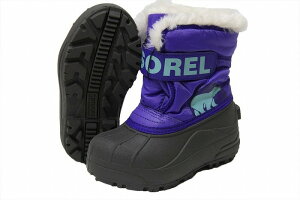 \ SOREL `hXm[R}_[ Xm[u[c NC1877-546 CHILDRENS SNOW COMMANDER PURPLELOTUS × CLEAR BLUE