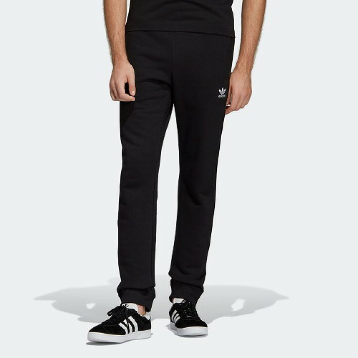 楽天市場 アディダスオリジナルス Adidas Originals トレフォイルパンツ スウェットパンツ Trefoil Pants Dv1574 Black ゼロ ゼロ エイト