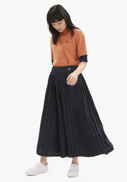楽天市場】フレッドペリー プリーツパンツ キュロット レディース 通勤 