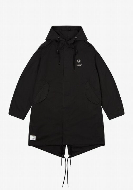 楽天市場】フレッドペリー FRED PERRY バックプリントパッチパーカー 