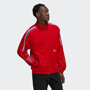 AfB_XIWiX adidas Originals AfBJ[ FTO gbNWPbg W[W GN3558 ADICOLOR FTO TRACK JACKET SCARLET